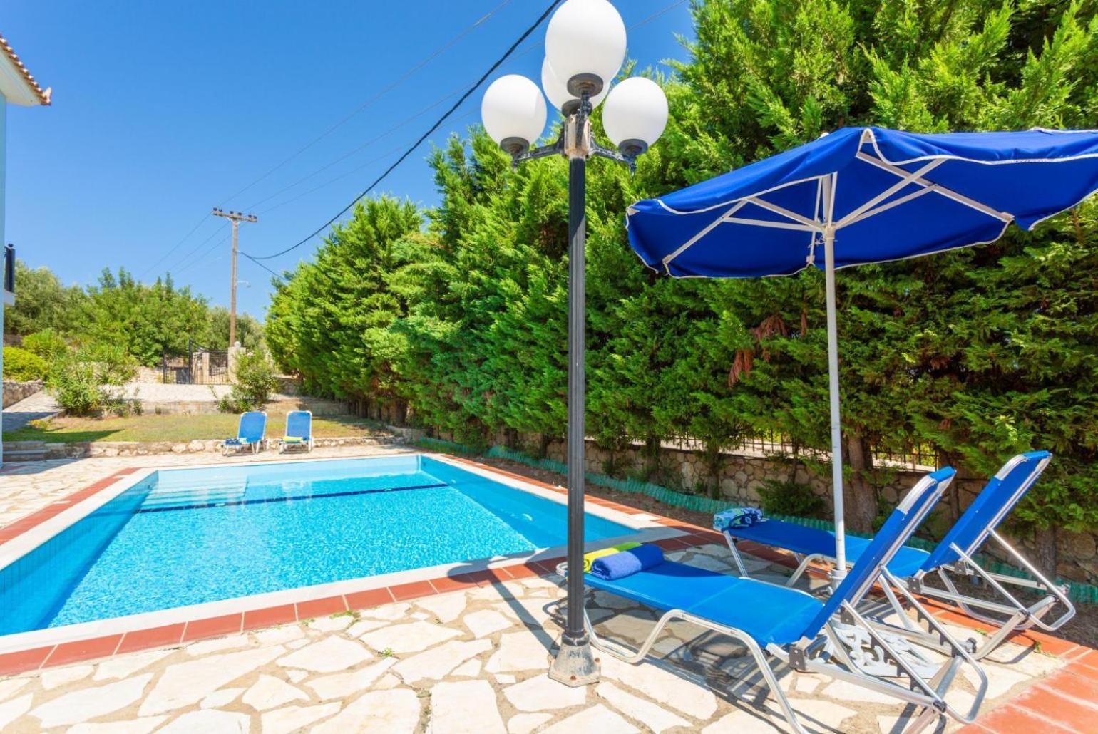 Skala Villa Blue Spathíon Zewnętrze zdjęcie
