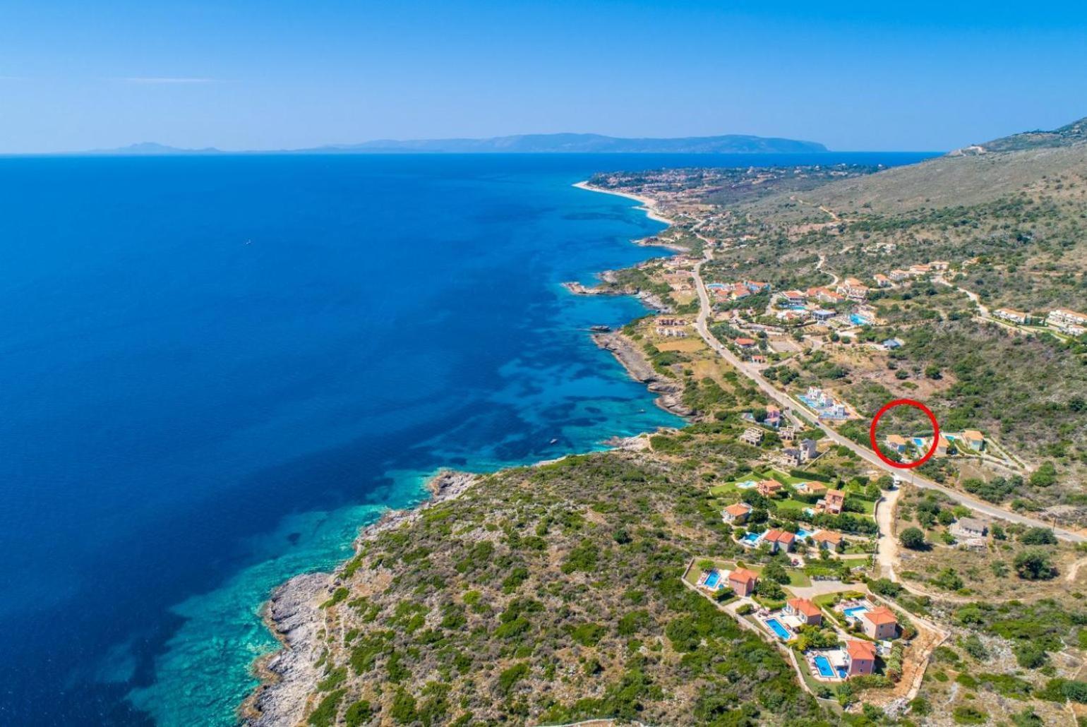 Skala Villa Blue Spathíon Zewnętrze zdjęcie