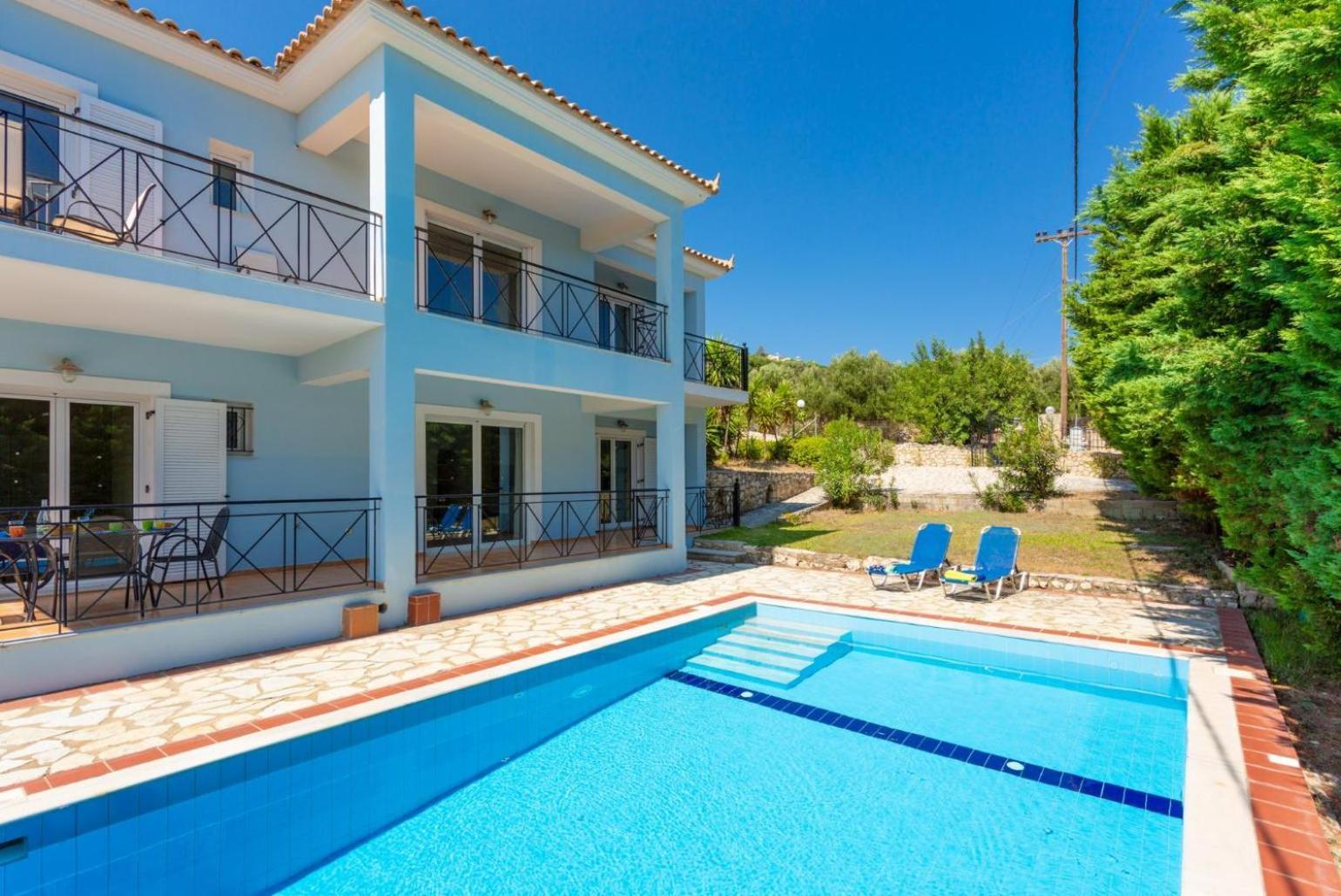 Skala Villa Blue Spathíon Zewnętrze zdjęcie